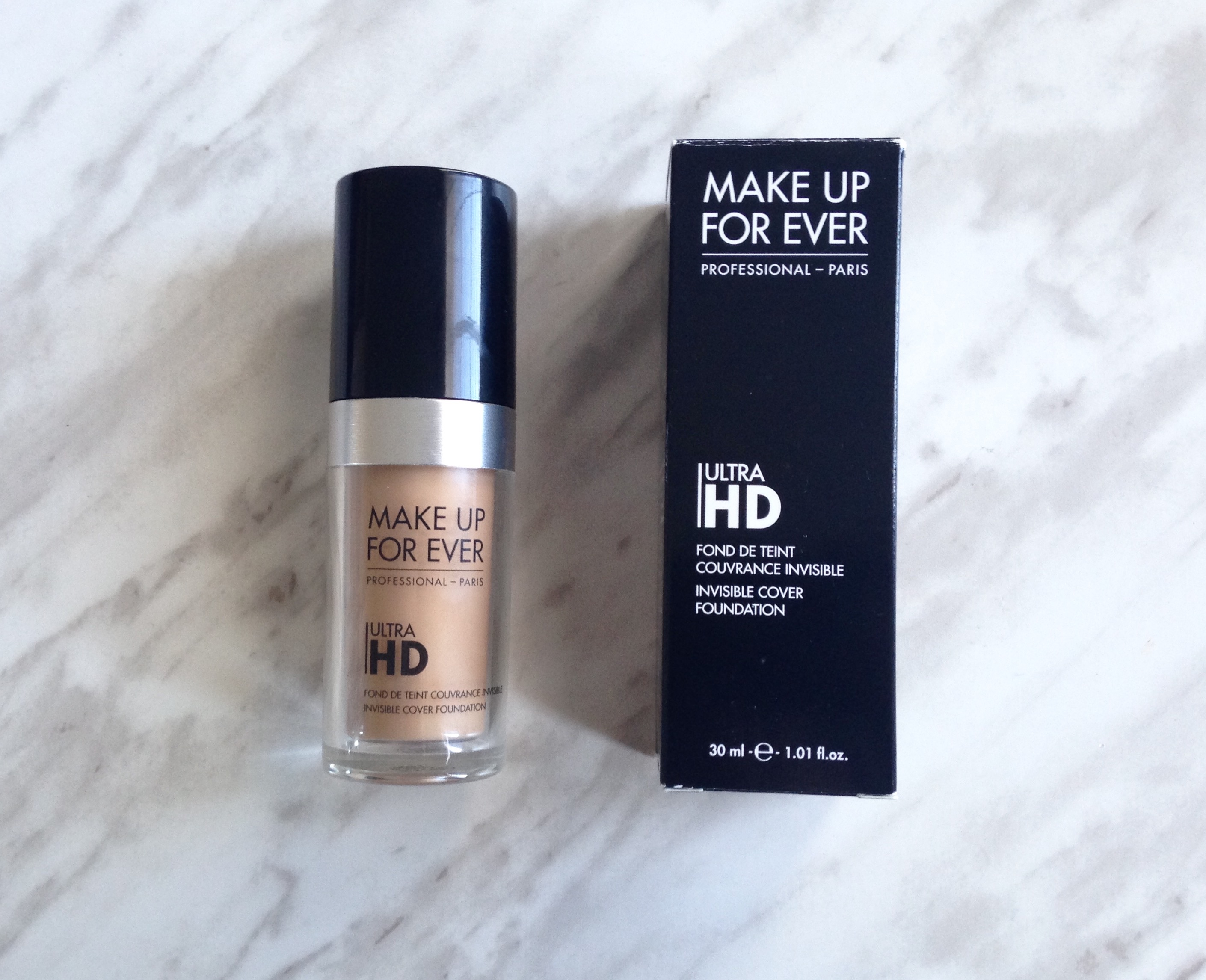 Ultra HD Invisible Cover Foundation by MAKE UP FOR EVER